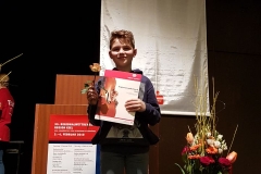 Rafael bei Jugend musiziert 2018